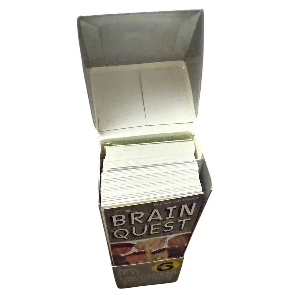 Brain Quest Grade 6 Card Set